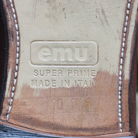 EUC, Church’s Brown “Baffin Seal” Leather Blucher, Men's 9 E US, Made in England - Picture 12 of 13